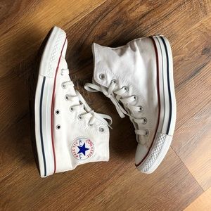 White Converse Shoes